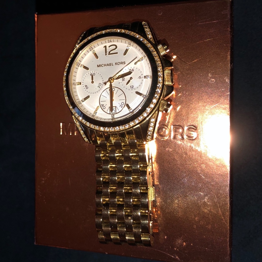 Gold Michael Kors Watch